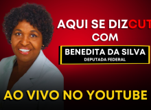 Benedita da Silva participa do Aqui se DizCUT no Youtube da CUT Espírito Santo