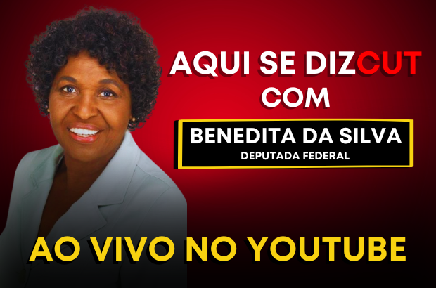 Benedita da Silva participa do Aqui se DizCUT no Youtube da CUT Espírito Santo