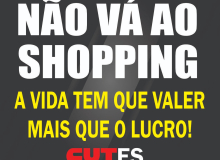 CONTRA A ABERTURA DE SHOPPINGS E PELO LOCKDOWN: NOSSOS MORTOS TÊM VOZ E NÓS TAMBÉM