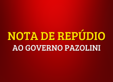 Nota de Repúdio a Governo Pazolini