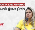 Nota de APOIO à companheira Amanda Corcino