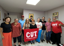 CUT ES define estratégias de comunicação para 2026 em reunião do Coletivo