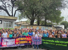 CUT-ES apoia a greve dos servidores públicos estaduais