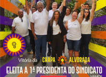 Nota da CUT-ES sobre a vitória da Chapa Alvorada nas eleições do Sindipúblicos